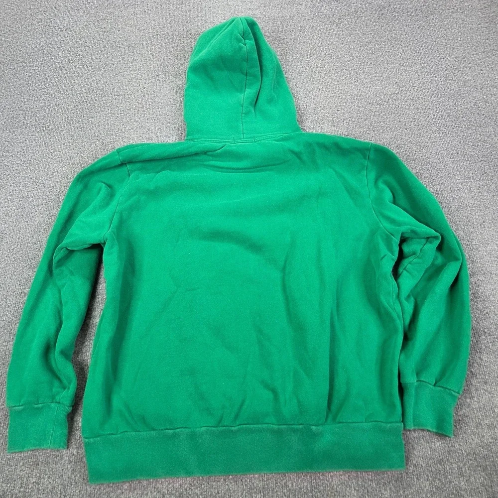 Vintage Y2k green Ralph Lauren Polo Jeans Company hoodie mens XL